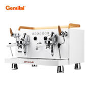 Gemilai Double Group Head Espresso Machine with Rotary Pump
