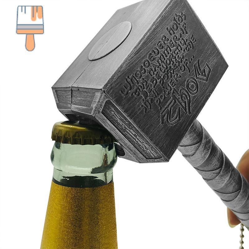 【Freedome】 1 cái dụng cụ mở chai bia búa đóng chai tay cầm bia hình Thor dụng cụ mở chai bia