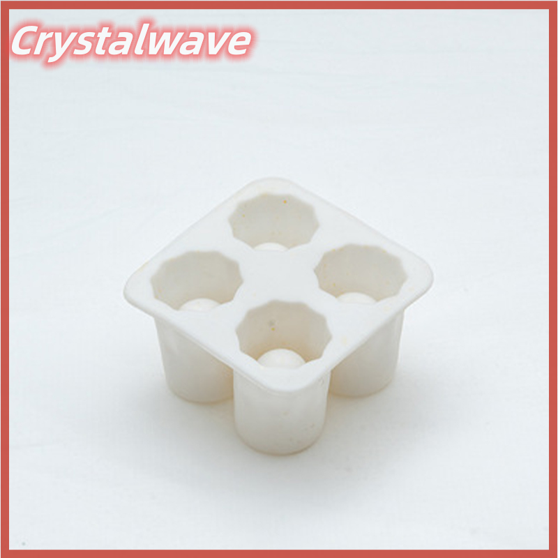4 Grids Ice Cup Cube Tray Mold Makes Shot Glasses Ice Mould Novelty Gifts  Ice Cube Tray Summer Drinking Tool Ice Shot Glass Mold