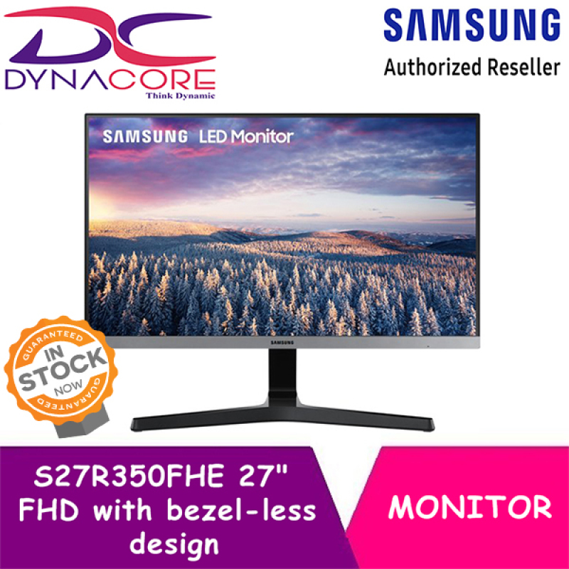 DYNACORE - Samsung S27R350FHE 27 Inch FHD Monitor with bezel-less design - S27R350 Singapore