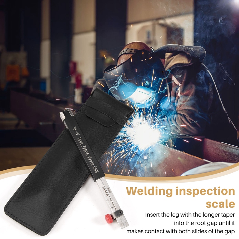 Welding Inspection Scale Small Height Gauge Hi-Lo Dedicated Internal Welding Ruler Metric Size N19