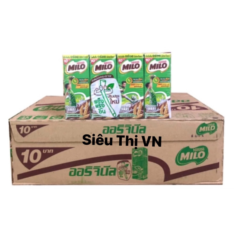 Thùng Sữa Milo Thái 48 Hộp x 170ml