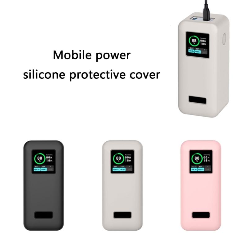 Độ bền Silicone bìa cho 200W 20000mAh m6z5 bảo vệ di động tác động kháng và dễ dàng để làm sạch tay áo