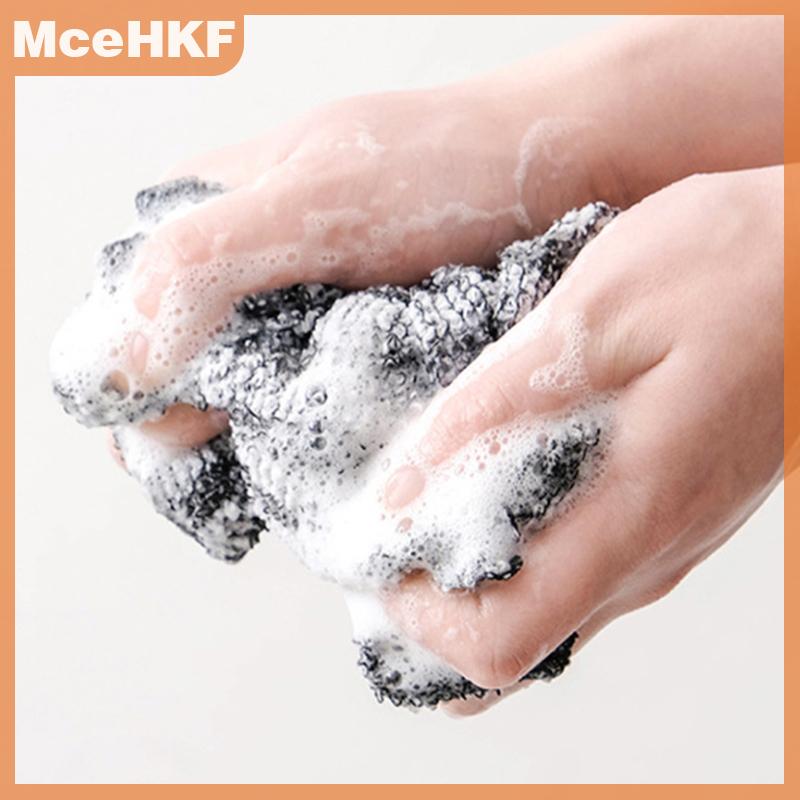 ❤❤❤Hot Sale MceHKF Cọ xát khăn tắm bàn chải cho trở lại Khăn Tẩy Tế Bào Chết chà tắm bọt biển