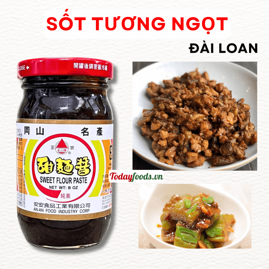 Sốt Tương Ngọt Đài Loan (An An) 230G | Tẩm ướp món nướng / xào hoặc pha sốt chấm Giá  128,700 Đồng*Miễn phí vận chuyển