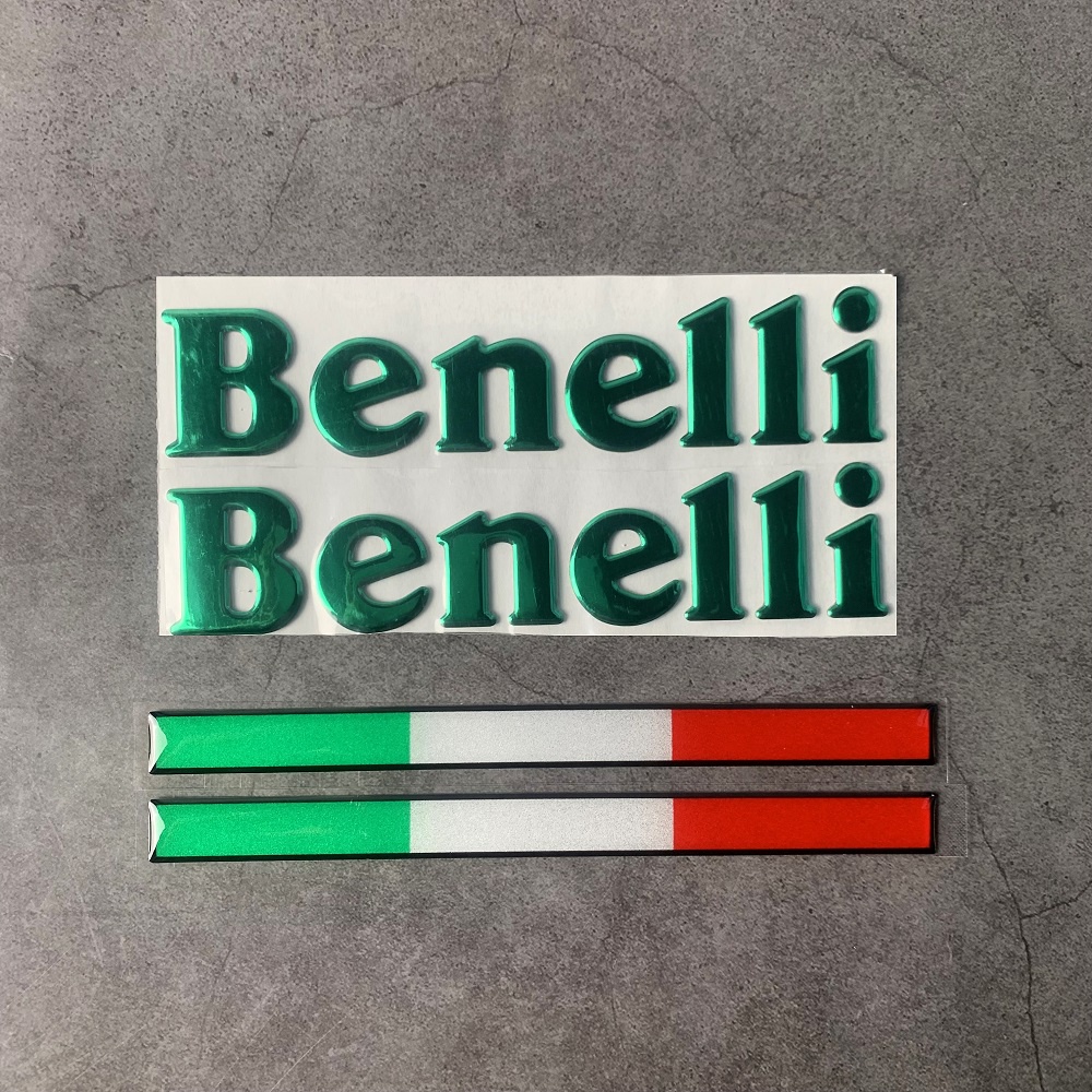 Bình xăng xe máy 3D nhãn dán biểu tượng decal cho Benelli TRK 502 BN 302 TNT BJ 600 bộ phận Moto Tank Sticker ý