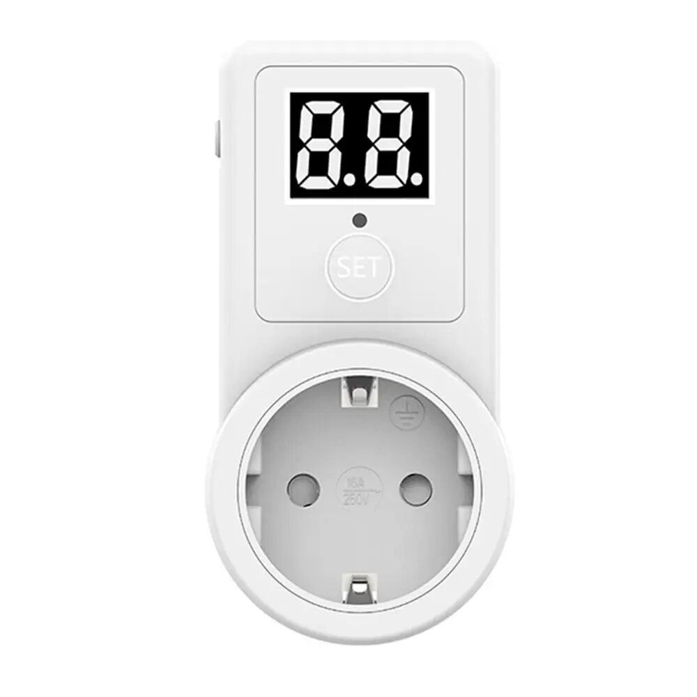 1 cái rắc cắm Châu Âu đồng hồ đếm ngược chuyển đổi điều khiển thông minh Plug-in ổ cắm tự động tắt off Outlet automaticl tắt thiết bị điện tử