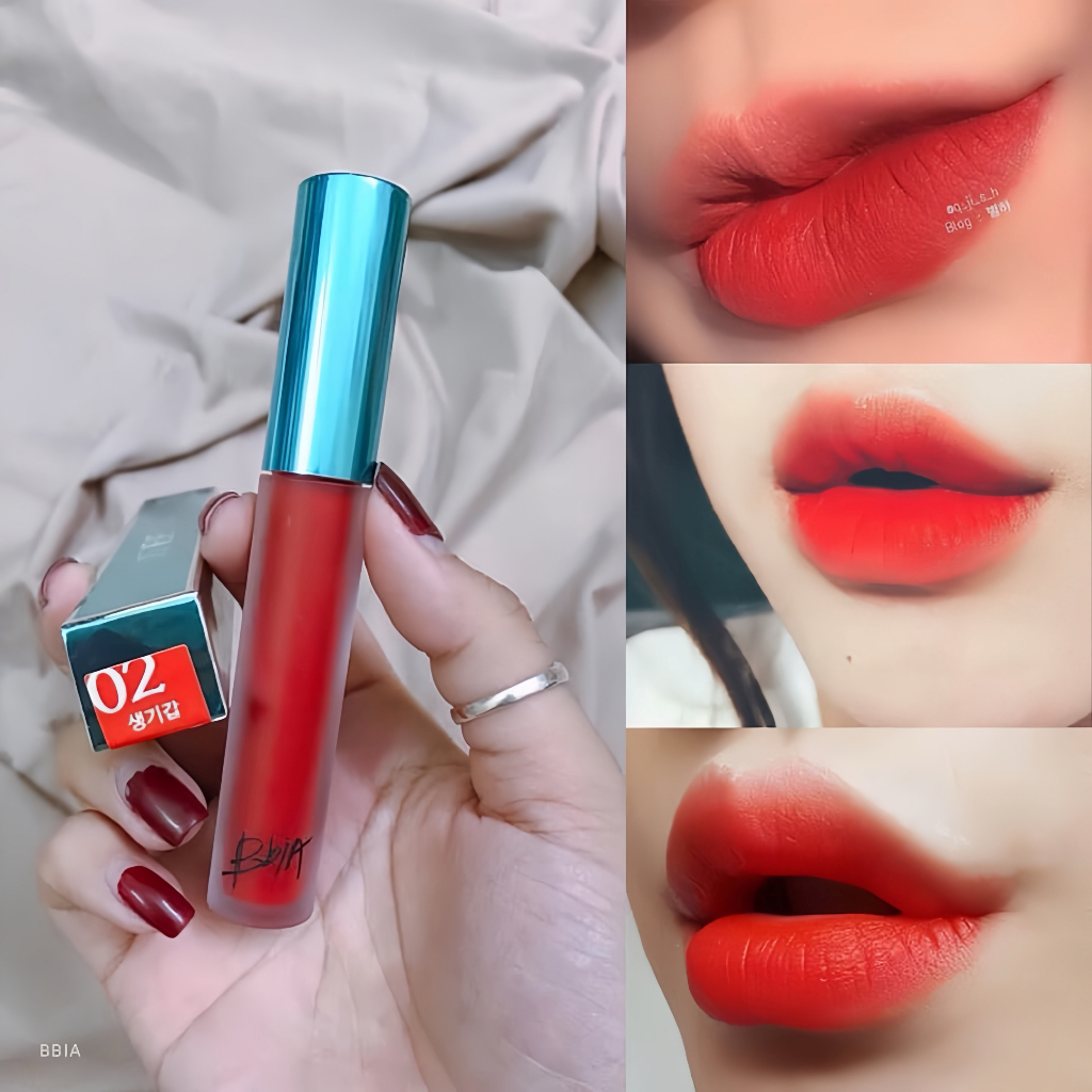 Son Handmade kem Bbia Last Velvet Lip Tint Full màu 01 02 03 04 11 12 14 15