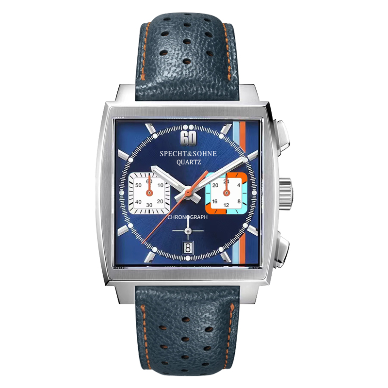 Specht&Sohne Men's Watch Luxury Brand Waterproof Stainless Steel Leather Japan Vk Multifunctional Quartz Watch Religio Masculino Specht and Sohne Watch Specht Sohne Watch ราคา 6,563 บาท*ส่งฟรี