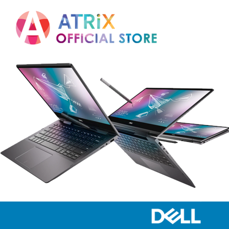 【Same Day Delivery】DELL Inspiron 13 7000 2-in-1 (7391) Black Edition 7391-Blk | 13.3 UHD 4K Touch | i7-10510U | 16GB RAM | 512GB PCIe SSD | 2Y Dell Onsite Warranty | Ready Stock Ship Today