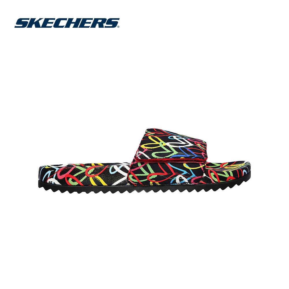 Skechers สเก็ตเชอร์ส รองเท้าแตะ ผู้หญิง JGoldcrown Cali Pop Ups 2 Sandals Shoes - 113613-BKMT