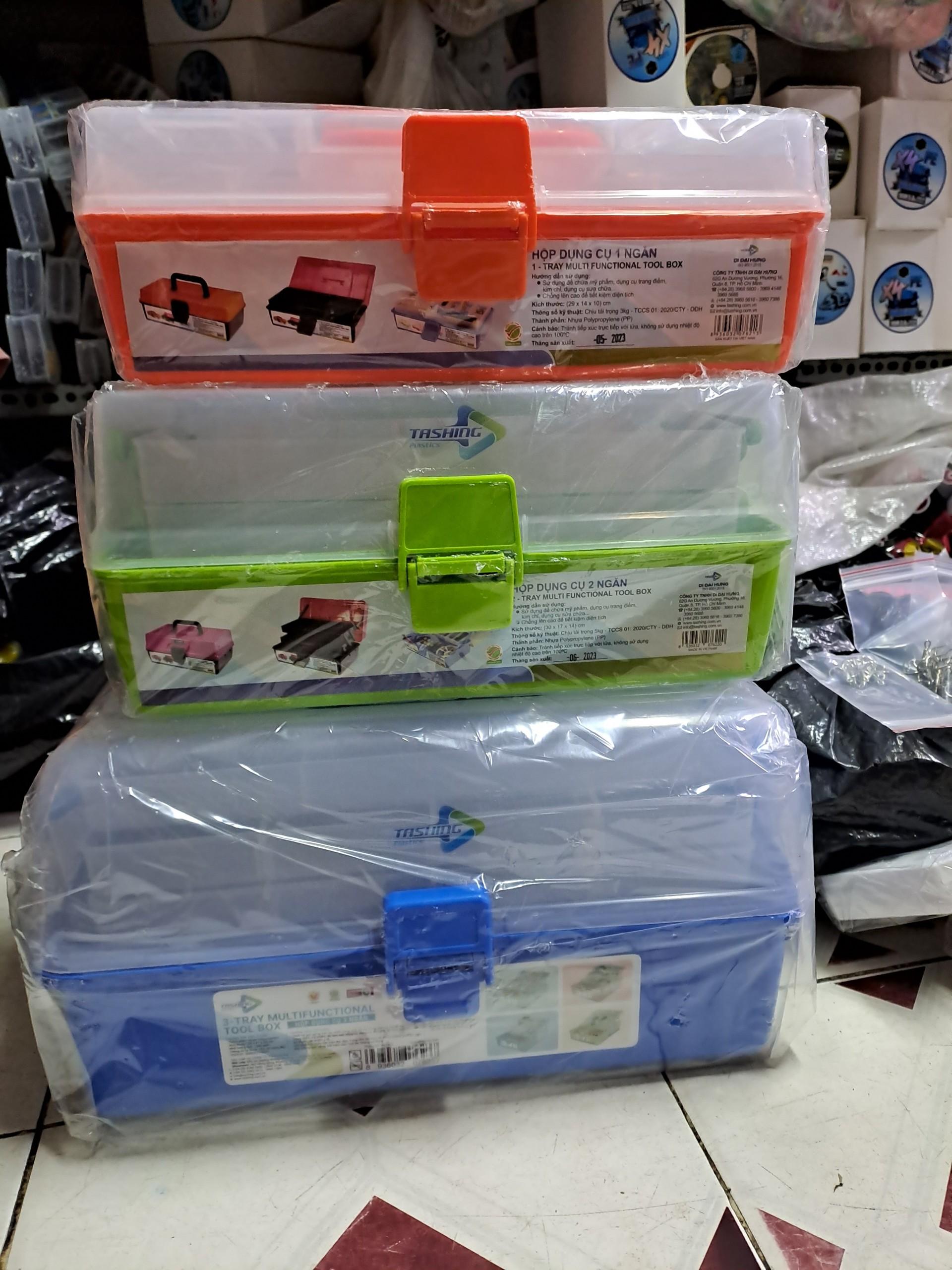 Hộp dụng cụ 1 ngăn ,2 ngăn , 3 ngăn hàng chợ lớn
