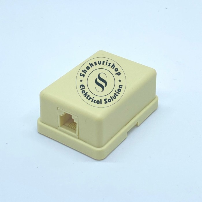 ROSET TELEPON 1 LINE SINGLE 4 PIN RG11 Harga  5,220 Ringgit*Penghantaran Percuma
