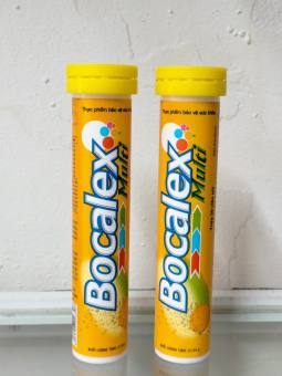 Viên sủi Bocalex Multi hỗ trợ tăng đề kháng tuýp 20 viên