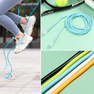 【COD&Ready Stock】Professional Speed Rope Lightweight Jump Rope PVC Jump Rope Jumping Rope Skipping Rope Skip Rope