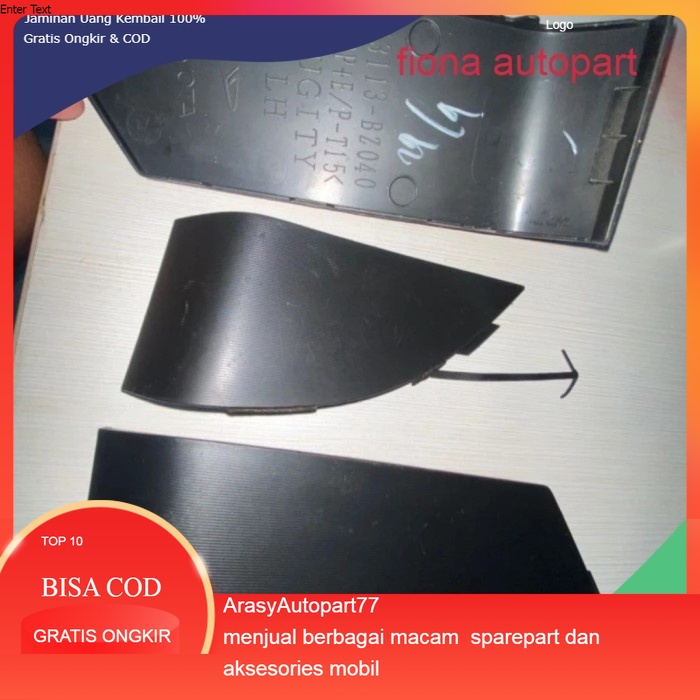 kisi bemper / tutup bmper abanza s original asli ori Harga 66,000 rupiah*Gratis Ongkir