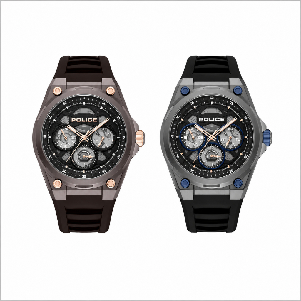 (NEW) Police Dominion Watch PEWGQ0093801 , PEWGQ0093803 นาฬิกาข้อมือ นาฬิกาผู้ชาย ราคา 9,200 บาท*ส่งฟรี