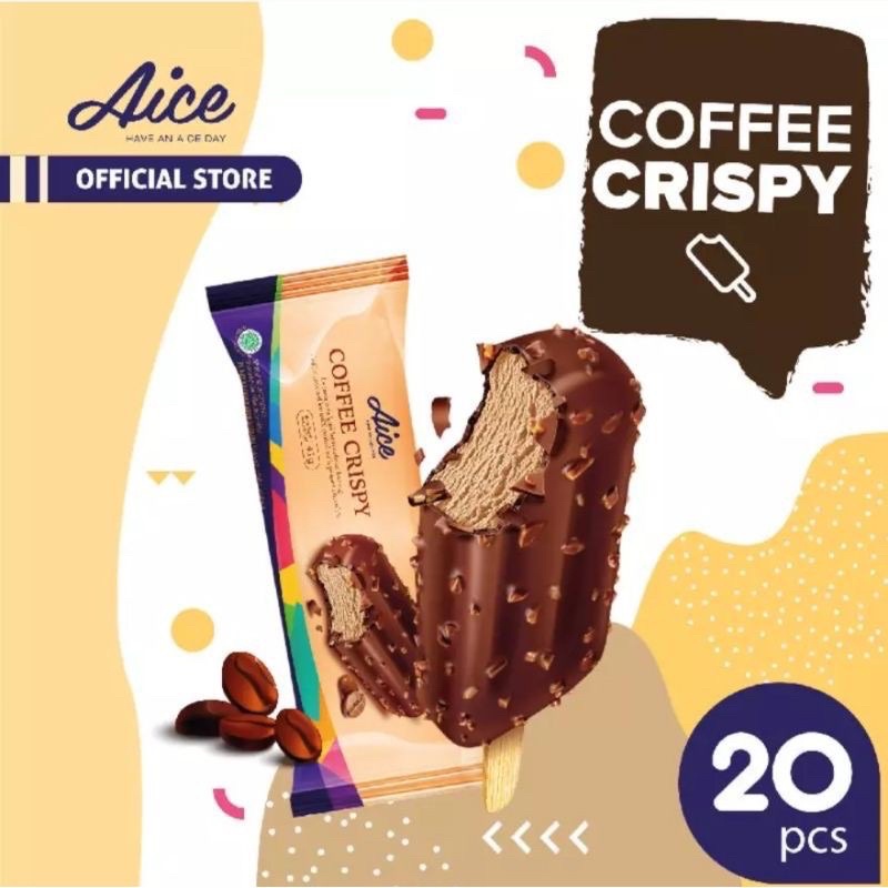🍦Kem Aice Cà Phê Socola Giòn☕️(Hoả Tốc)