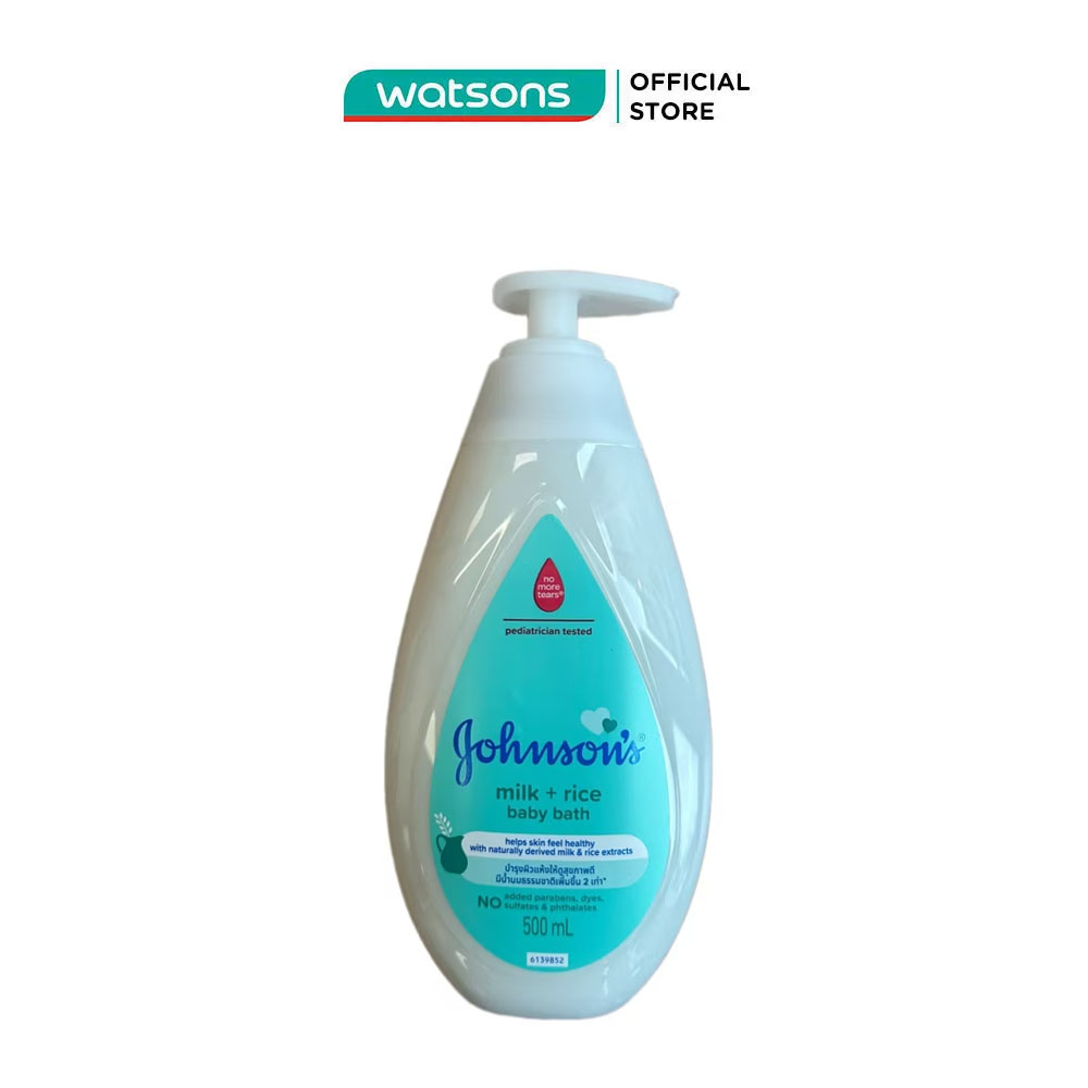 Sữa Tắm Johnsons Milk & Rice Baby Bath 500ml
