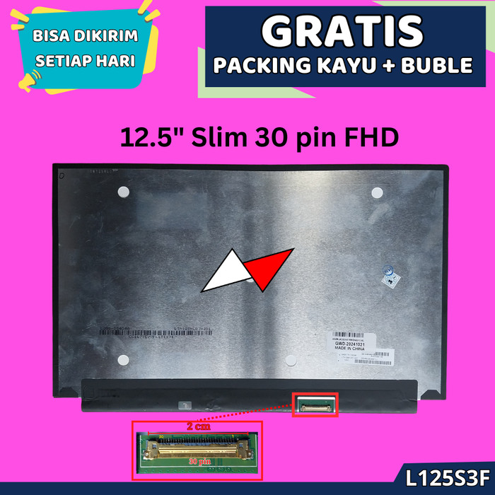 Jual Led lcd Thinkpad X240 X240s X250 X250s X260 X260s series 12.5 inch 30 non kuping | Indonesia Jual Led lcd Thinkpad X240 X240s X250 X250s X260 X260s series 12.5 inch 30 non kuping | Indonesia