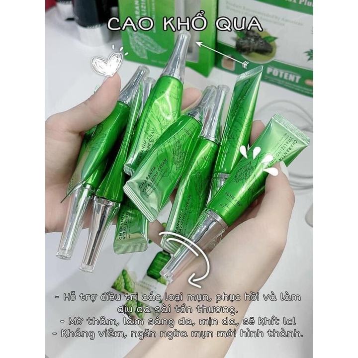 Cao Khổ Qua Dành Cho Da Mụn soHERBs - Tuýp 10ml