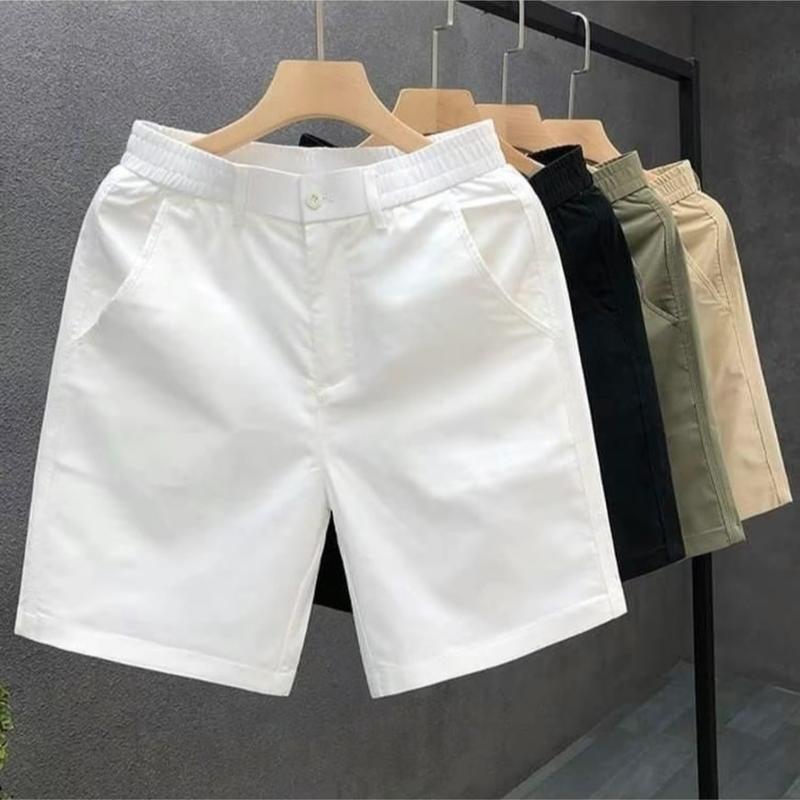 Quần short nam chất liệu kaki gió 6 màu. Menswear Có Túi