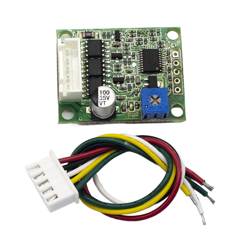 Green Brushless Motor Driver Board Sensorless Control Board BLDC Speed Controller 3 Phase Governor Hallless Switch Module