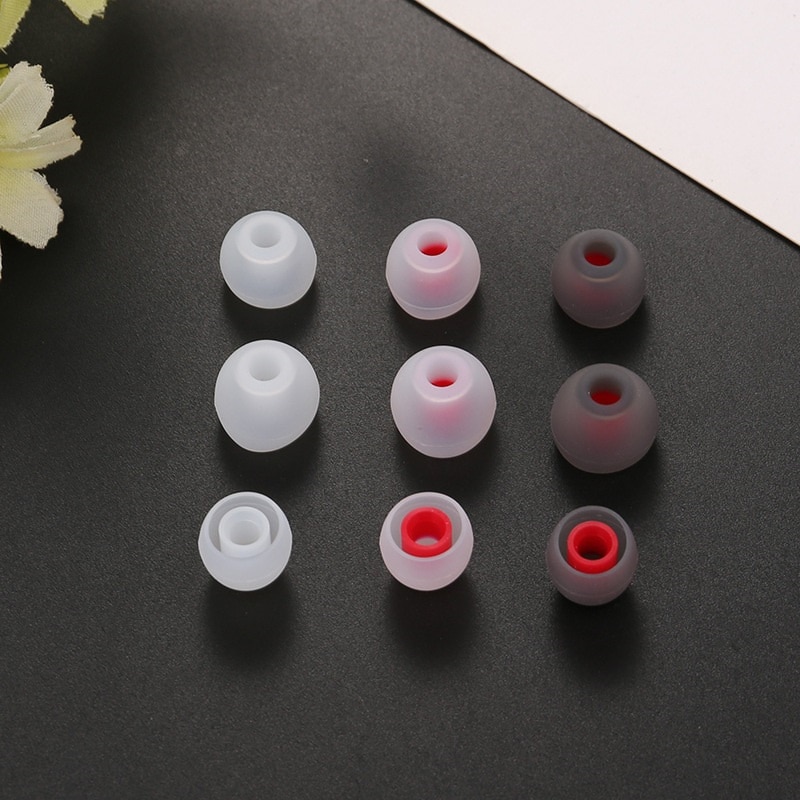 Thay Thế Silicone trong tai Tai nghe nhét trong, tai nghe Trùm Đầu, Tai nghe trong tai Bud Gel ruer tip Comfort Earbud mũ trùm đầu Silicone Tai nghe essories