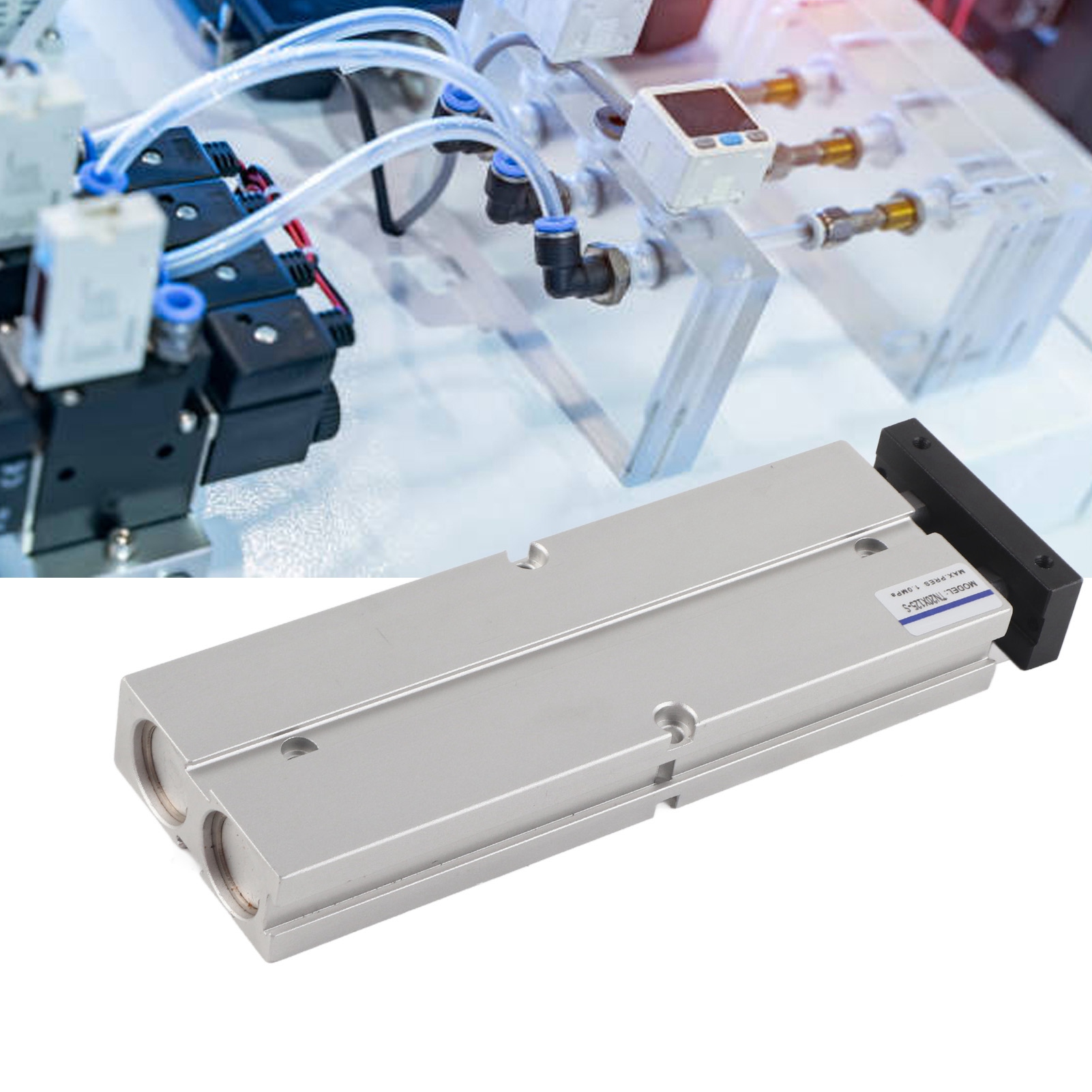 Thanh Đôi Xi lanh khí 20 mét lỗ khoan Độ chính xác cao đôi diễn xuất xi lanh nhỏ Swing rustproof không rò rỉ cho sử dụng công nghiệp