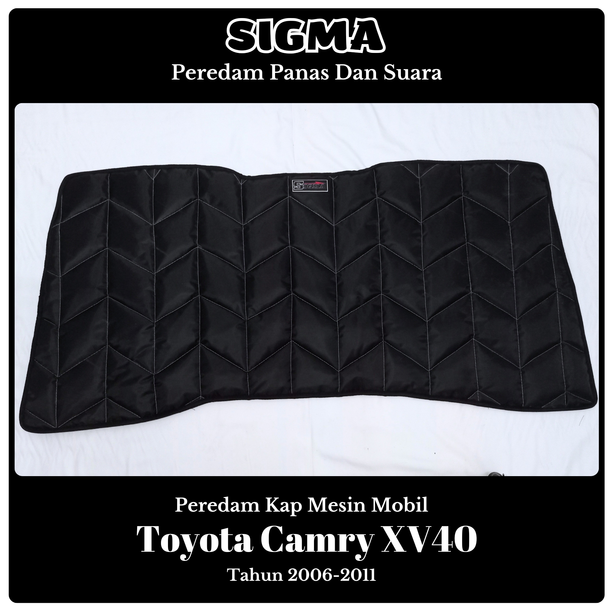 Peredam Panas Dan Suara Kap Mesin Mobil Toyota Camry 2.4V Tahun 2006-2011 Harga 450,000 rupiah*Gratis Ongkir