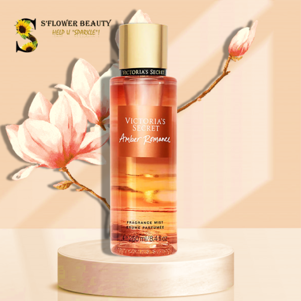 AMBER ROMANCE | Xịt Thơm Nước Hoa Toàn Thân Victorias Secret Fragrance Body Mist (250ml)