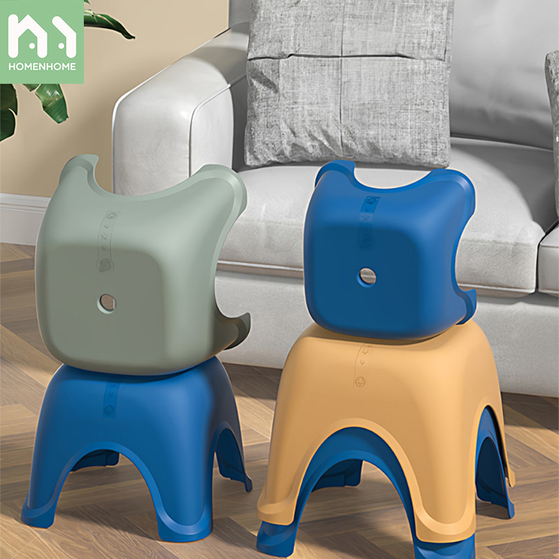 CNMF Small stool for adults sturdy and durable round stool for household use living room stool bathroom chair shower chair women's shoe changing short stool