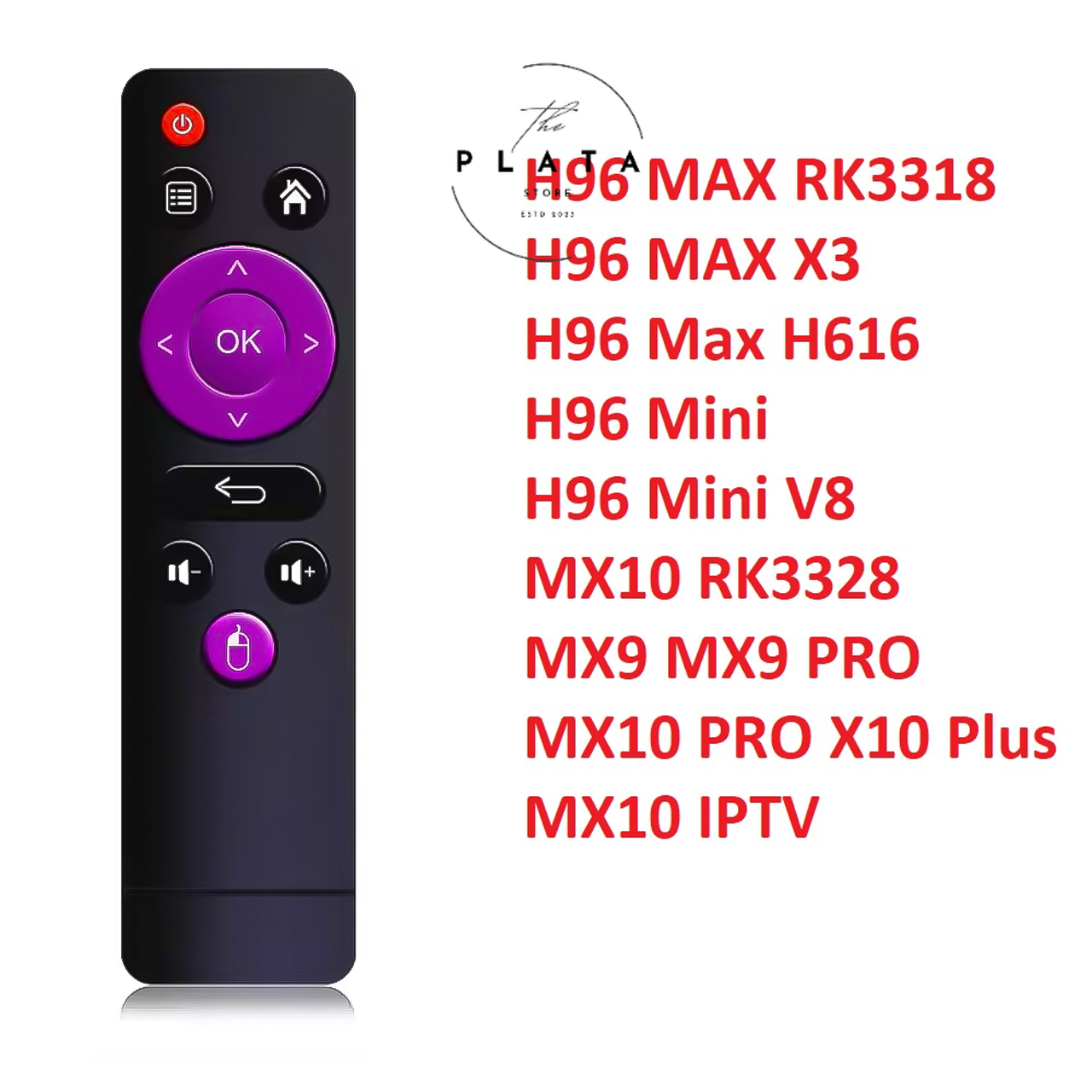 Remote điều khiển ANDROID TV BOX H96 MAX RK3318 H96 MAX X3 H96 Max H616 H96 Mini H96 Mini V8 MX10 RK