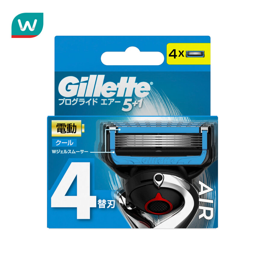 Gillette Proglide Power Air Blades 4'S ราคา 1,199 บาท*ส่งฟรี