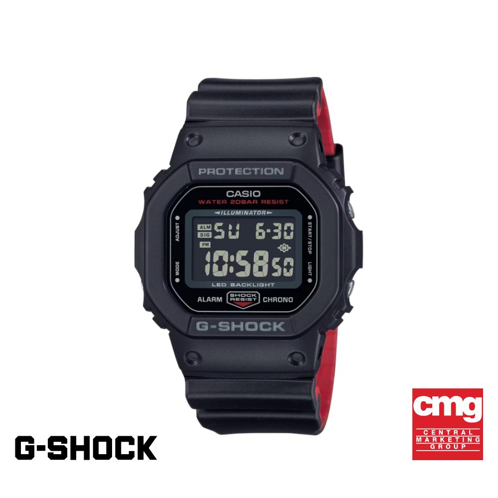CASIO MEN'S WATCH G-SHOCK DW-5600UHR-1DR RESIN BLACK ราคา 3,915 บาท*ส่งฟรี
