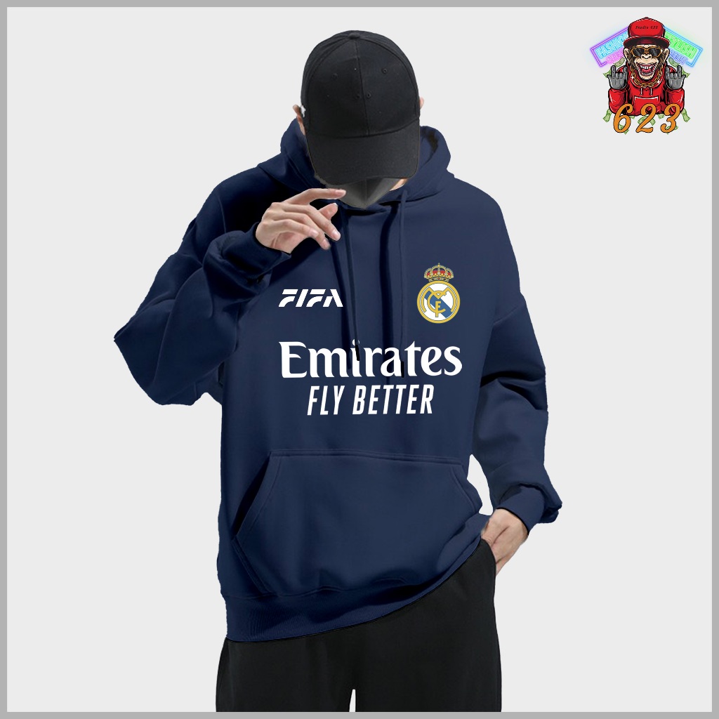 2025 Áo hoodie NewX Emirates Fly Better cho nam áo khoác thường ngày áo hoodie nam mới chất liệu cot