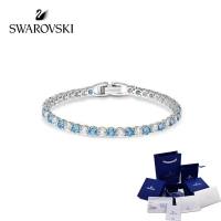 สร้อยข้อมือสร้อยข้อมือ Swarovski เทนนิส DLX สร้อยข้อมือของขวัญสร้อยข้อมือมิตรภาพสร้อยข้อมือเงินสเตอร์ลิงไม่ซีดจางปรับได้สร้อยข้อมือมิตรภาพสร้อยข้อมือเครื่องประดับของขวัญแต่งงาน