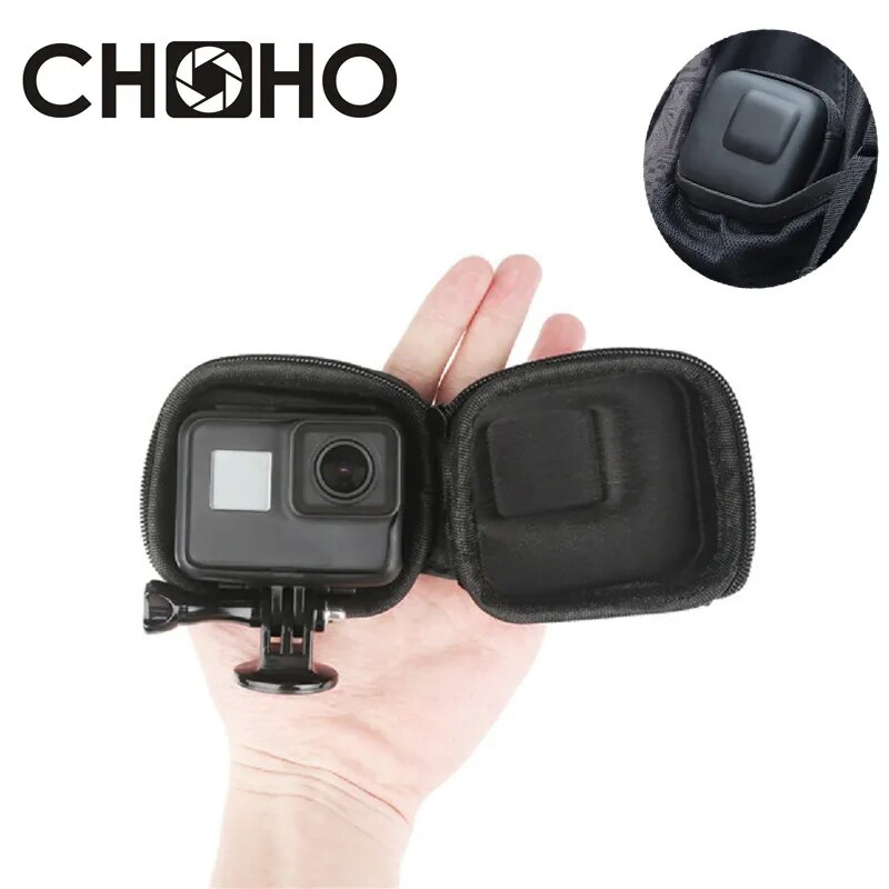 Big-promotion Case Mini Bag Collection PU Portable Travel Waterproof For Hero 10 7 8 9 Osmo Action Camera Accessories
