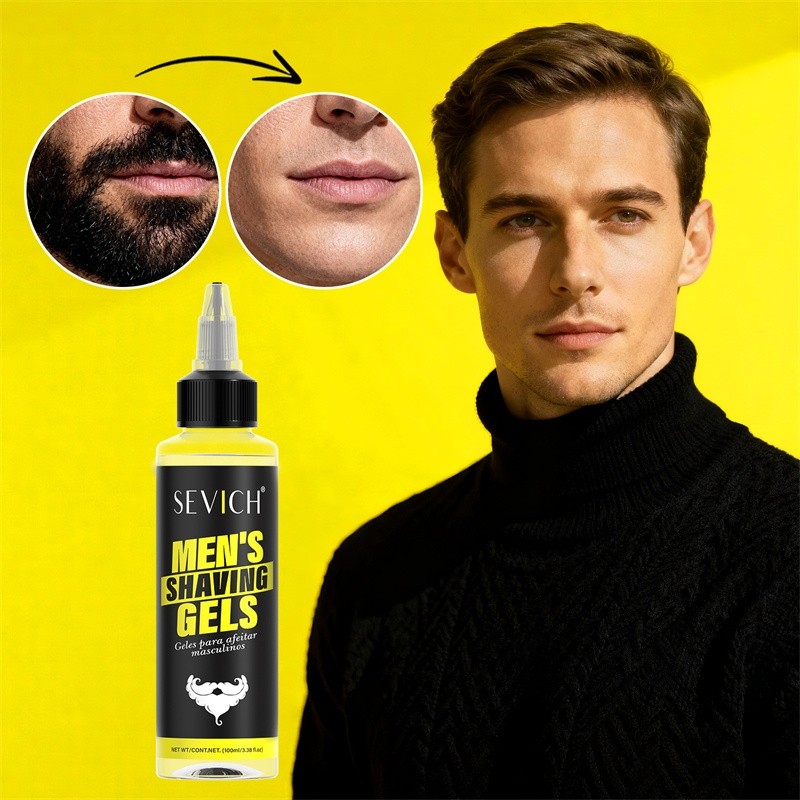 Sevich người đàn ông của cạo Gel 100ml mịn kích ứng miễn phí cạo cảm thấy nhẹ nhàng trên da chăm sóc râu