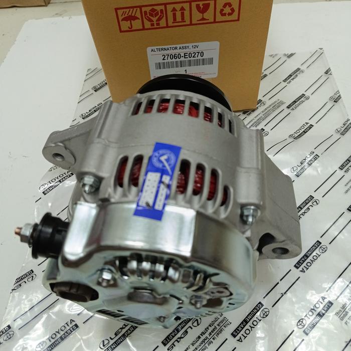DINAMO AMPERE ALTERNATOR ASSY 12V TOYOTA DYNA 130HT HINO DUTRO 130 12V -SPAREPARTVIN Harga 2,200,000 rupiah*Gratis Ongkir