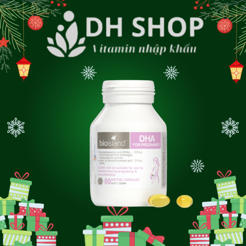 Viên dha bầu bioisland úc 60v- bioisland dha for pregnancy - dh shop