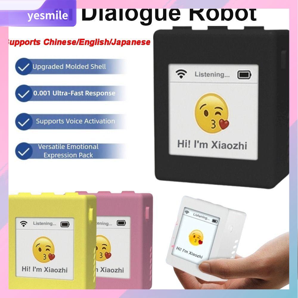 YESMILE Ban Phát Triển ESP32-S3 Robot đối thoại AI Hỗ trợ DeepSeek Mô-đun hộp thoại Robot đối thoại bằng giọng nói Biểu hiện tùy chỉnh cá nhân hóa Màn hình TFT 1,54 inch Robot thông minh