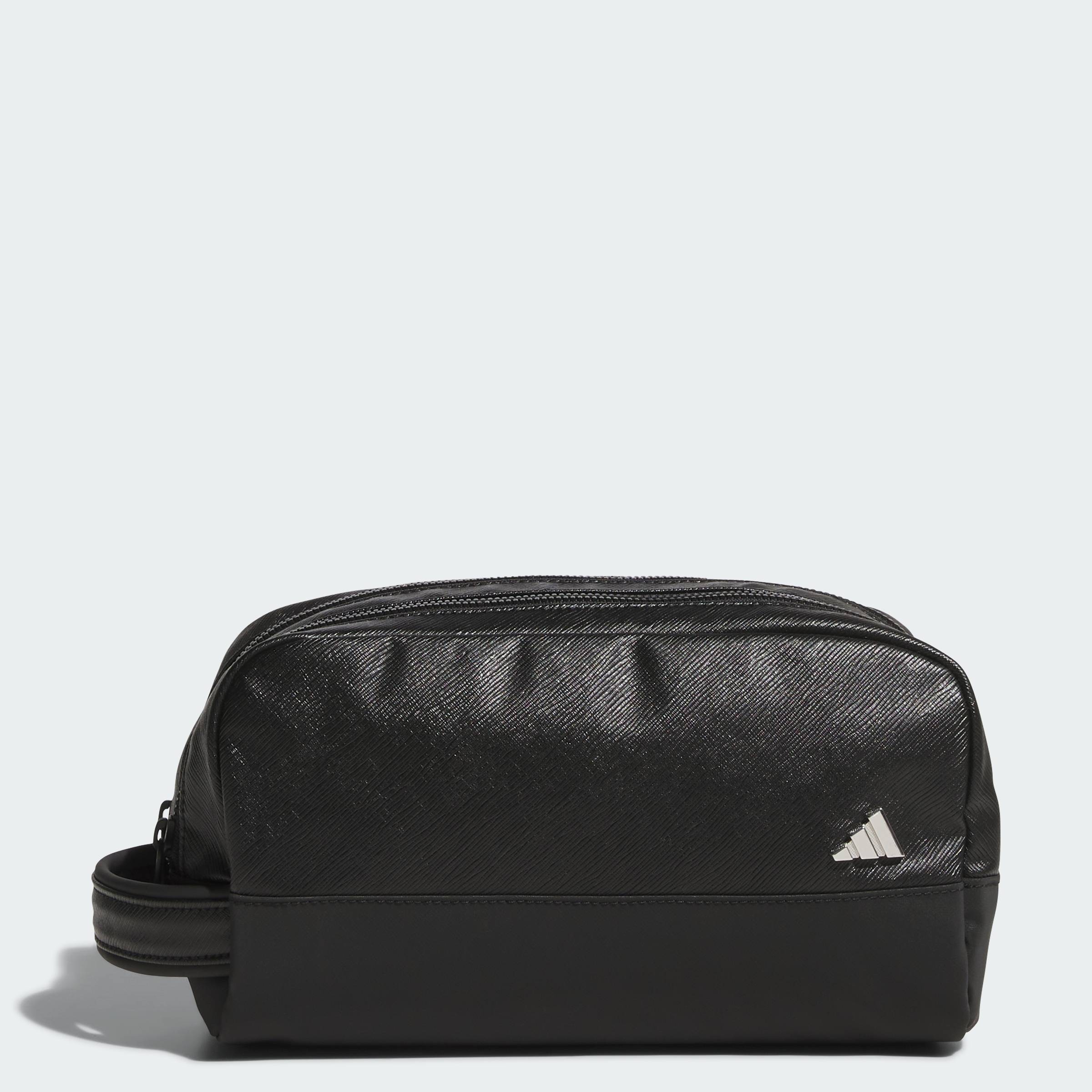 adidas Đánh gôn TÚI POUCH DA PU UNISEX KHÓA KÉO KÉP Unisex Đen JZ4378