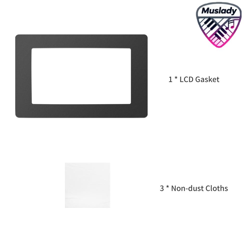 MUSLADY ปะเก็นจอ LCD สีดำ 6.5 x 4.1 นิ้ว การป้องกันการรั่วไหลของเรซินด้วยผ้าไม่ฝุ่น เข้ากันได้กับ Wanhao D7 Anycubic Photon Photon-S 5.5 นิ้ว LCD เรซิ่น 3D เครื่องพิมพ์ ราคา 215 บาท*ส่งฟรี