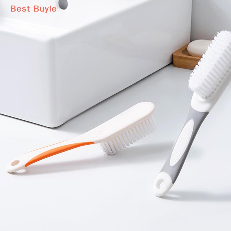 💖Best Buyle Dài Xử Lý Chà Bàn Chải Mềm Lông Quần Áo Giặt Giày Chà Bàn Chải Xách Tay Nhựa Làm Sạch Bàn Chải Cho Nhà Bếp Phòng Tắm