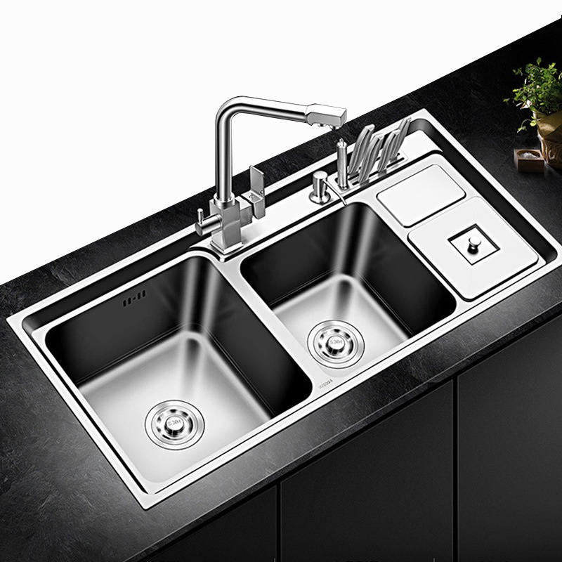 Neste 78cm Workstation Kitchen Sink with Accessories