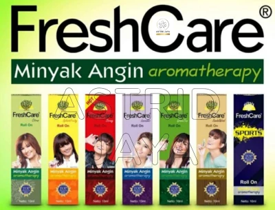 6pcs Freshcare Aromatherapy Oil Roll On Minyak Angin