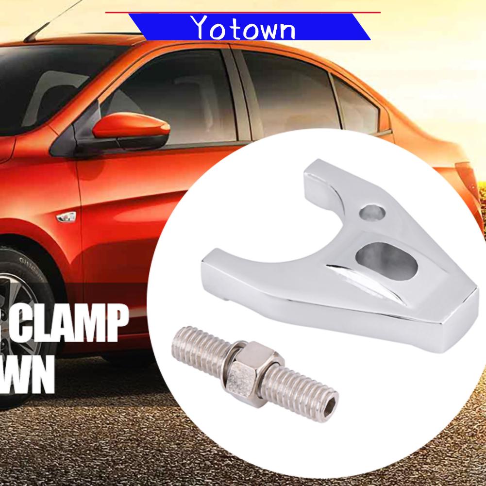 Yotown Kẹp phân phối nhôm Kẹp phân phối nhôm phôi nhôm Kẹp giữ cho Chevy SB BB HEI Bạc điện tử
