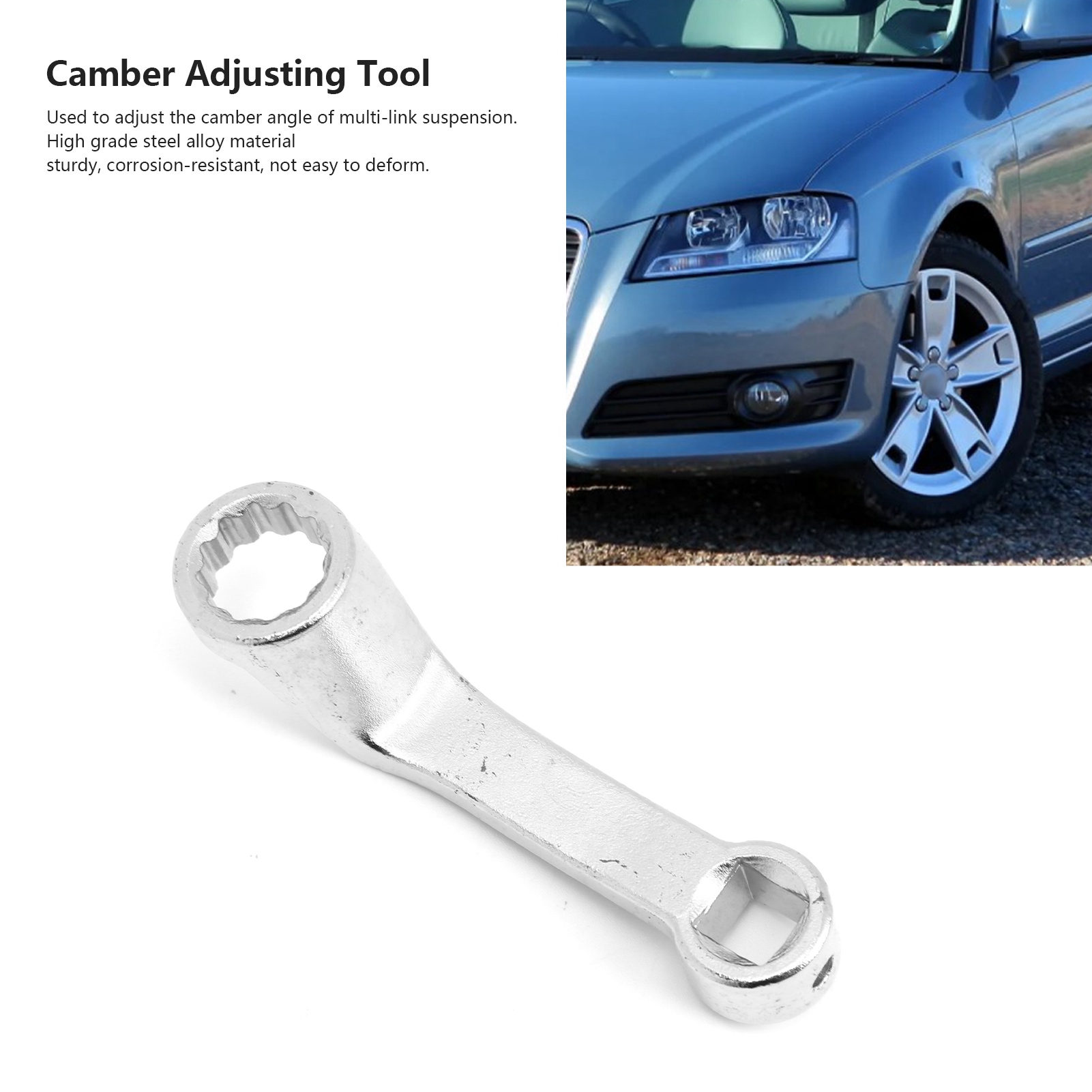 Camber Adjusting Tool Four Wheel Alignment Wrench T10179 18mm Replacement for Octavia Superb for Car Repair