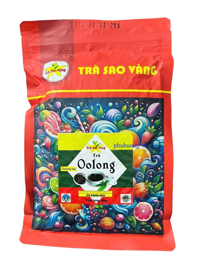 Trà Olong Sao Vàng gói 500g